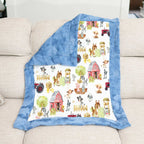 Barnyard Farm Baby Blanket