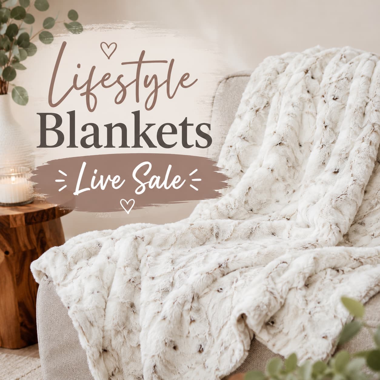 Facebook Live - Claim Your Blanket